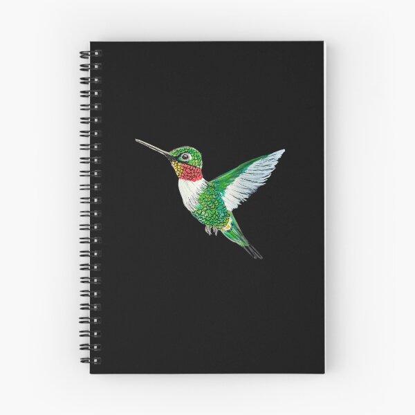 Item preview, Ruby Throated Hummingbird in Flight designed and sold by TheArtyOne11.