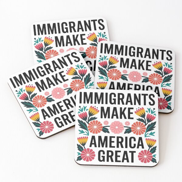 Item preview, Immigrants Make America Great designed and sold by IsDesignHub.