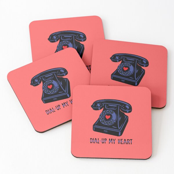 Item preview, Camiseta gráfica "Dial-Up My Heart" con teléfono vintage designed and sold by Ovitees.