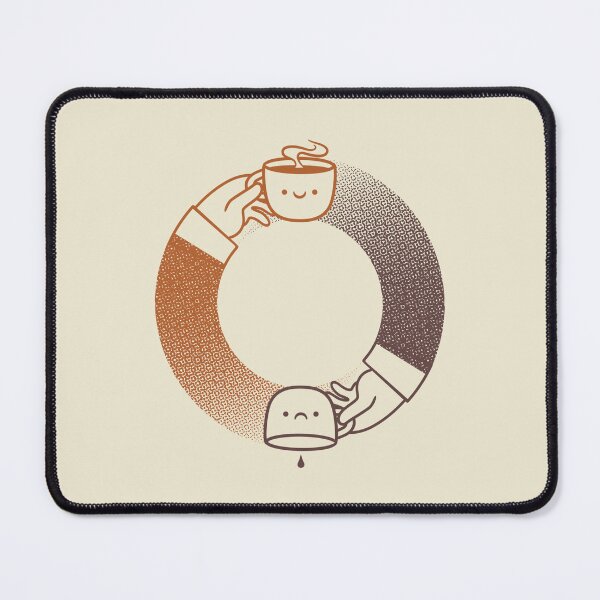 Item preview, Happy Coffee Sad Coffee by Tobe Fonseca designed and sold by Tobe Fonseca®.