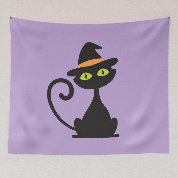 Item preview, kitty witch designed and sold by DesignCollectiv.