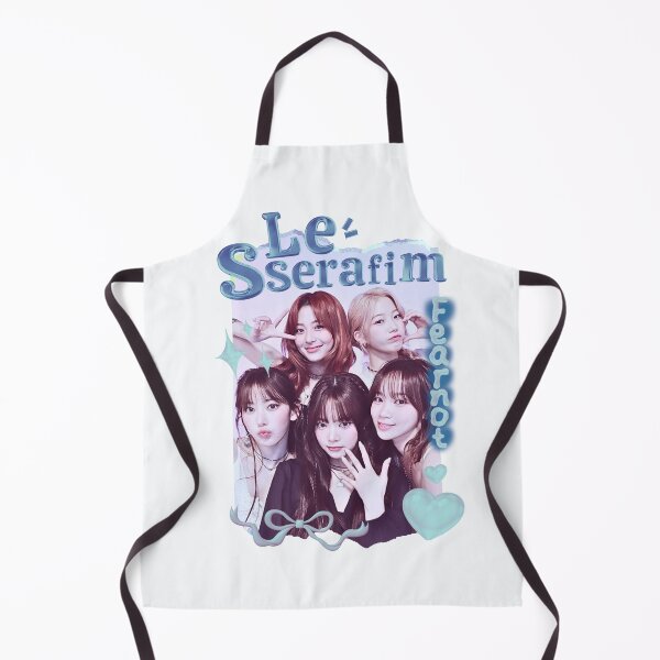 Item preview, Le Sseraf1m FEARNOT (피어나) Kpop Girl Group Fearless Blue Classic Design Collage  designed and sold by HELL0WBELLO.