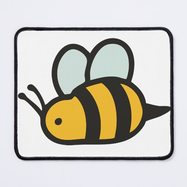 Item preview, Bee illustration kawaii minimalist style designed and sold by caccavari.