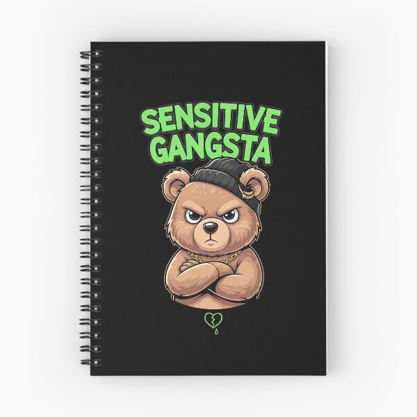 Item preview, "Sensitive Gangsta" - Teddy Bear Edition designed and sold by DMNindustries.