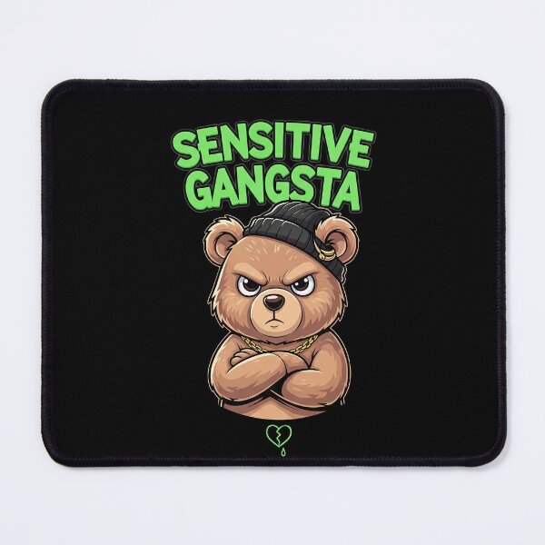 Item preview, "Sensitive Gangsta" - Teddy Bear Edition designed and sold by DMNindustries.