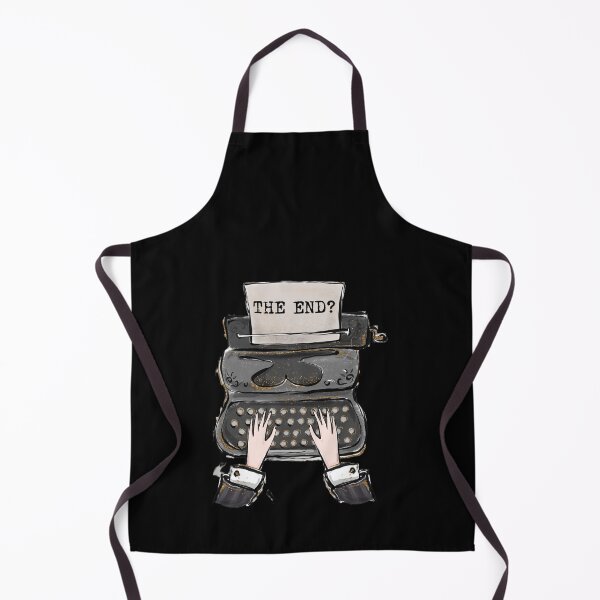 Item preview, The End? Vintage Typewriter Art designed and sold by lojadpop.