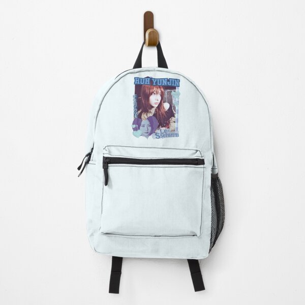 Item preview, Le Sseraf1m Huh Yunjin FEARNOT (피어나) Kpop Girl Group Fearless Blue Classic Design Collage designed and sold by HELL0WBELLO.