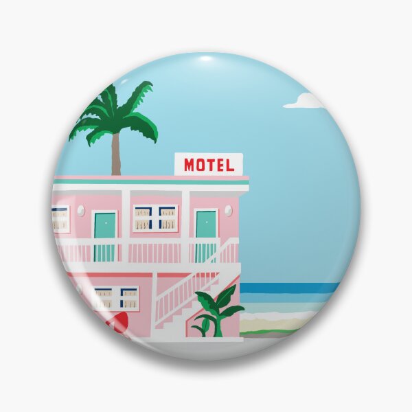 Item preview, Beach Motel 1977 designed and sold by Scotts Bad Art for Bad People.