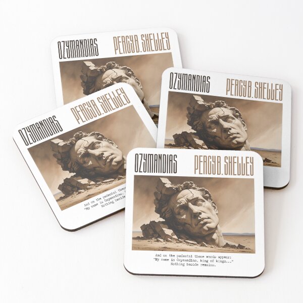 Item preview, Quote from 'Ozymandias' by Percy B. Shelley designed and sold by Filologica.