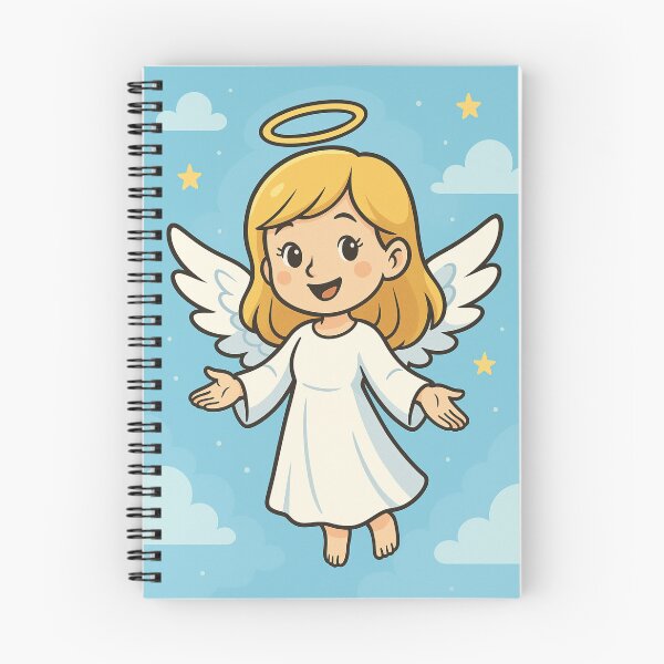 Item preview, Cartoon Angel Girl designed and sold by RedHeavenStudio.