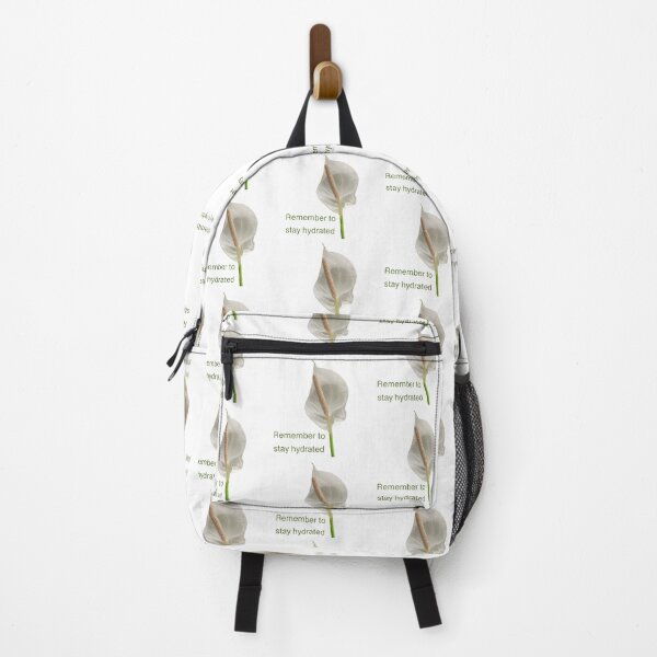 Item preview, Remember to stay hydrated, peace lily designed and sold by Josephine Ethereal.