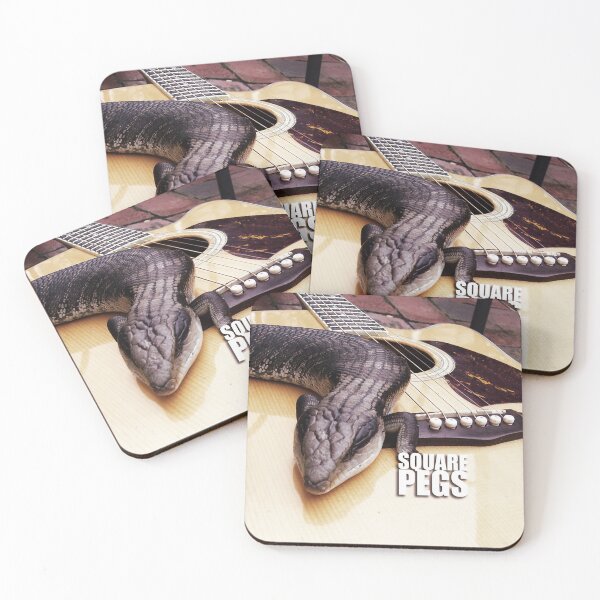 Item preview, Square Pegs Band Merchandise Lizard on Guitar designed and sold by squarepegsmusic.