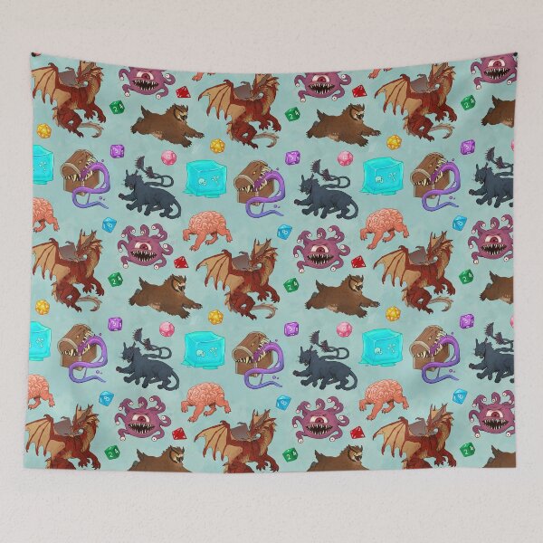 Item preview, Dnd pattern! designed and sold by chaoticcaprisun.