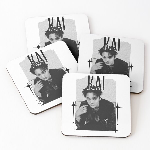 Item preview, Kai Kpop Soloist from Exo Monochrome Black and White Classic Design Collage  designed and sold by HELL0WBELLO.