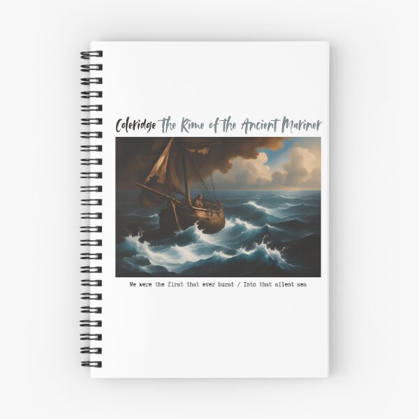 Item preview, Quote from 'The rhyme of the ancient mariner' by Coleridge designed and sold by Filologica.