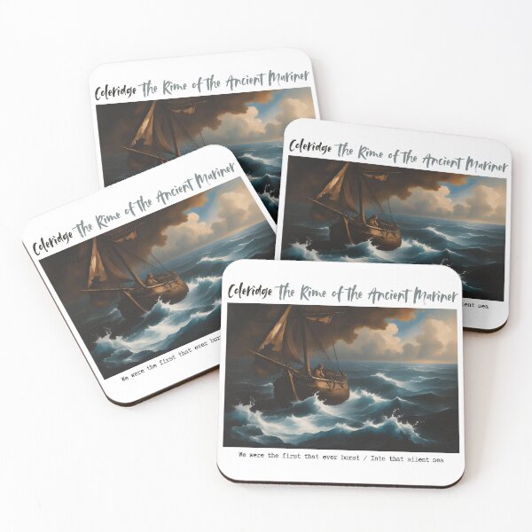Item preview, Quote from 'The rhyme of the ancient mariner' by Coleridge designed and sold by Filologica.