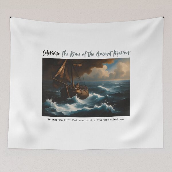 Item preview, Quote from 'The rhyme of the ancient mariner' by Coleridge designed and sold by Filologica.