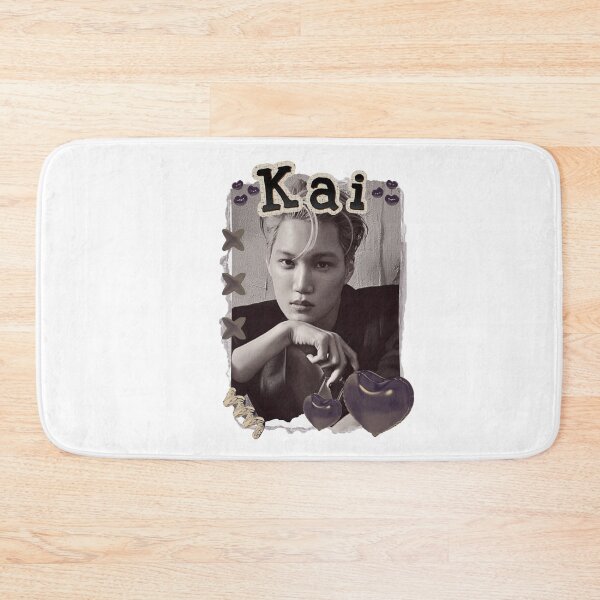 Item preview, Kai Kpop Soloist from Exo Scrapbook Collage Cozy Y2K Vintage Design designed and sold by HELL0WBELLO.