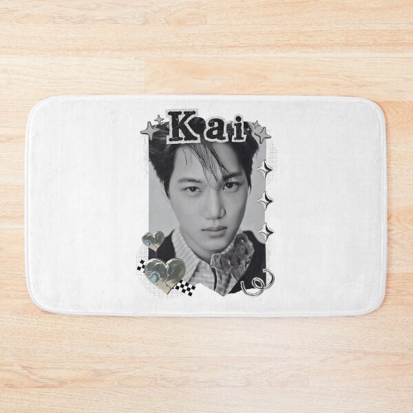 Item preview, Kai From Exo Kpop Soloist Black and White Collage Design designed and sold by AJUNICE STUDIO.