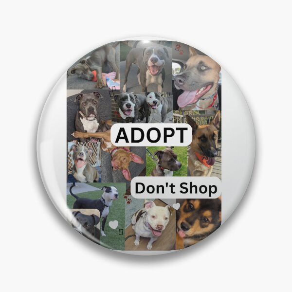 Item preview, Adopt, Don't Shop designed and sold by PawtyParty.