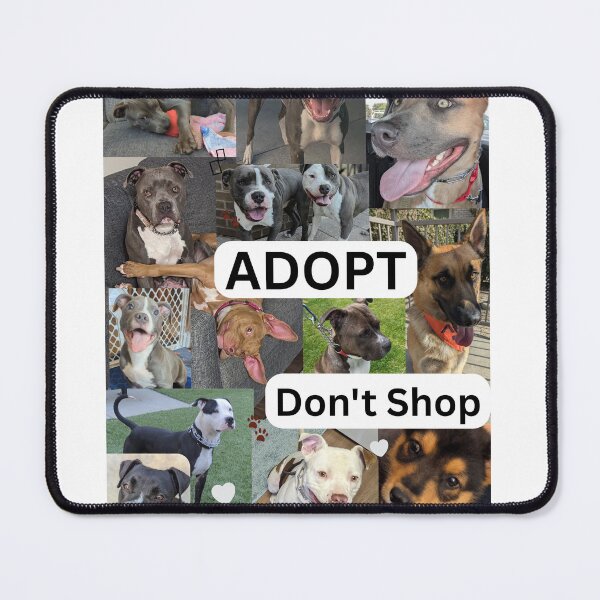 Item preview, Adopt, Don't Shop designed and sold by PawtyParty.