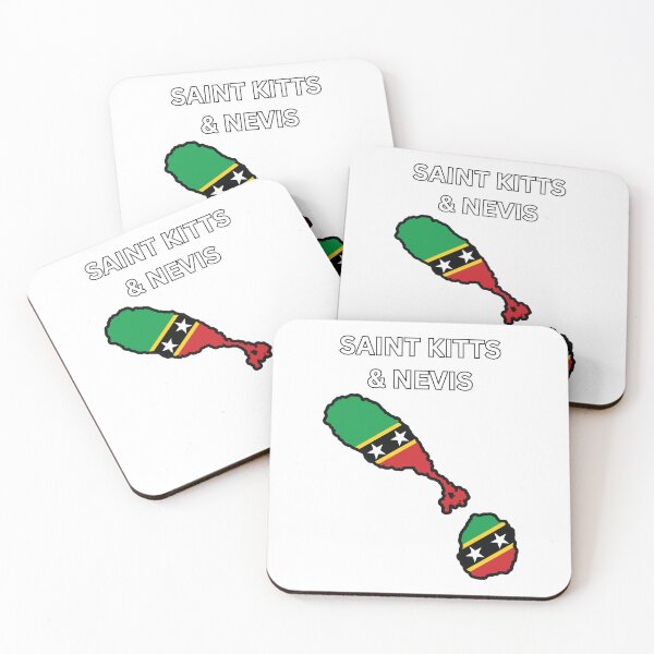 Item preview, Saint Kitts and Nevis Flag Map designed and sold by atomstartup.