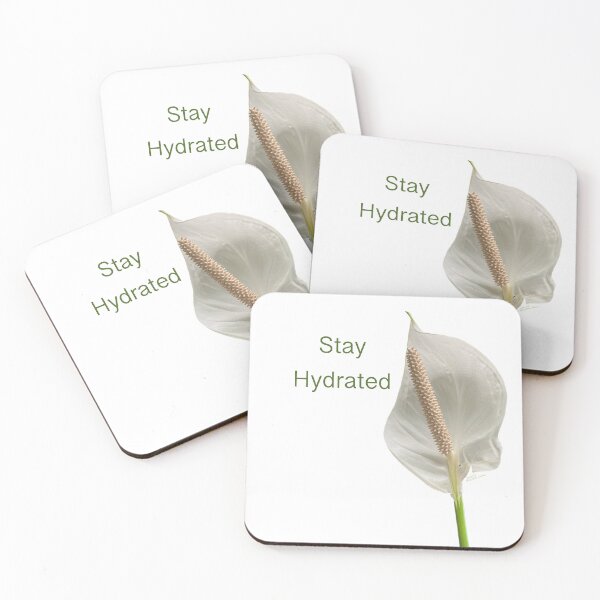 Item preview, Stay Hydrated, peace lily  designed and sold by Josephine Ethereal.