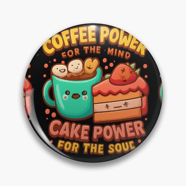 Item preview, Coffee and cake power design  designed and sold by Gazmerch.