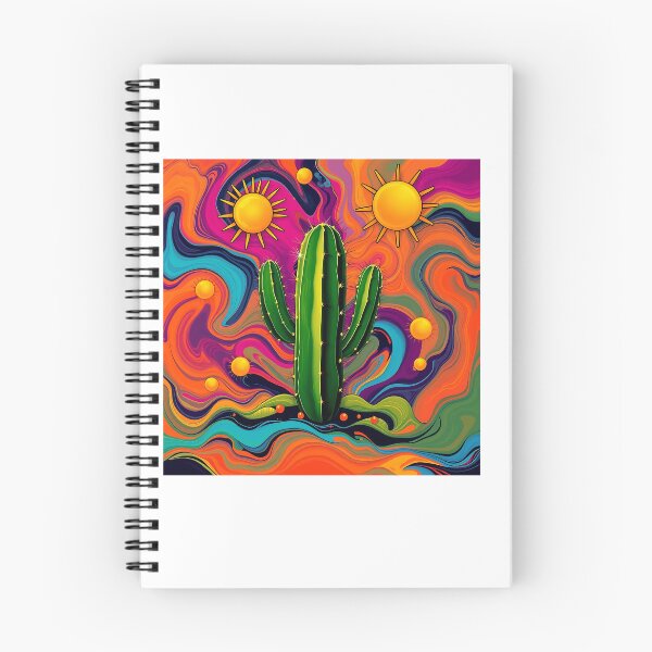 Item preview, Cactus in Vibrant Swirls designed and sold by sharon1210.