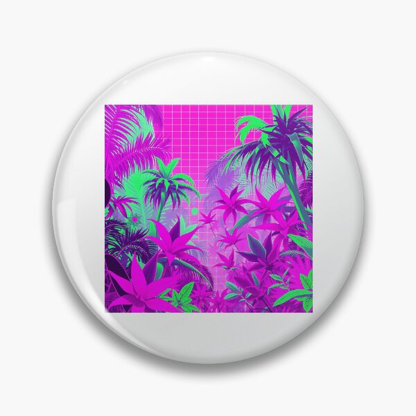 Item preview, Neon Jungle Synthwave Art designed and sold by sharon1210.