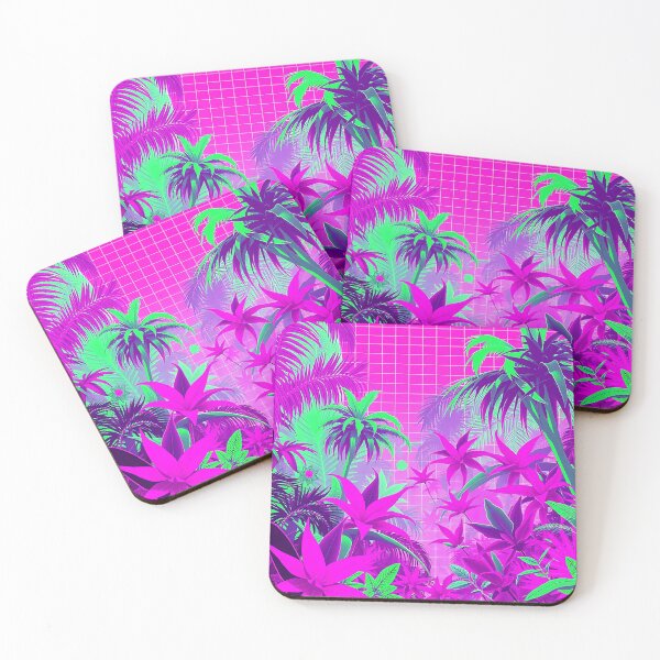 Item preview, Neon Jungle Synthwave Art designed and sold by sharon1210.