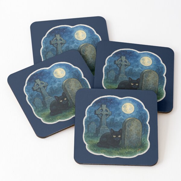 Item preview, Cemetery Cat designed and sold by CAutumnTrapp.