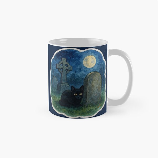 Item preview, Cemetery Cat designed and sold by CAutumnTrapp.
