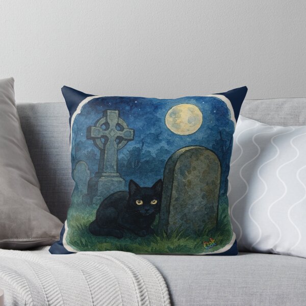 Item preview, Cemetery Cat designed and sold by CAutumnTrapp.