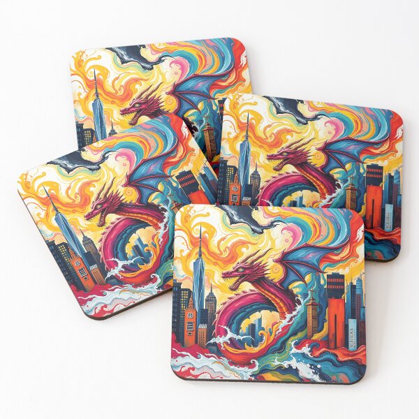 Item preview, Vibrant Dragon in Urban Fantasy designed and sold by sharon1210.
