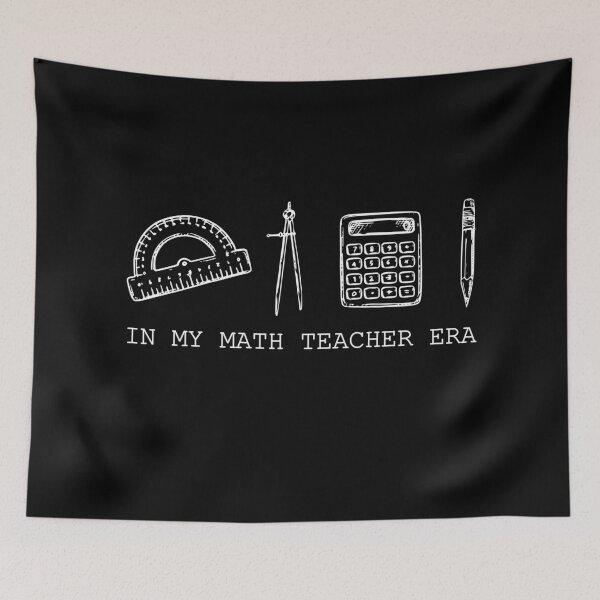 Item preview, In My Math Teacher Era designed and sold by ValentinaHramov.