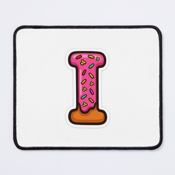 Item preview, Donut Letter I designed and sold by joshuayule.