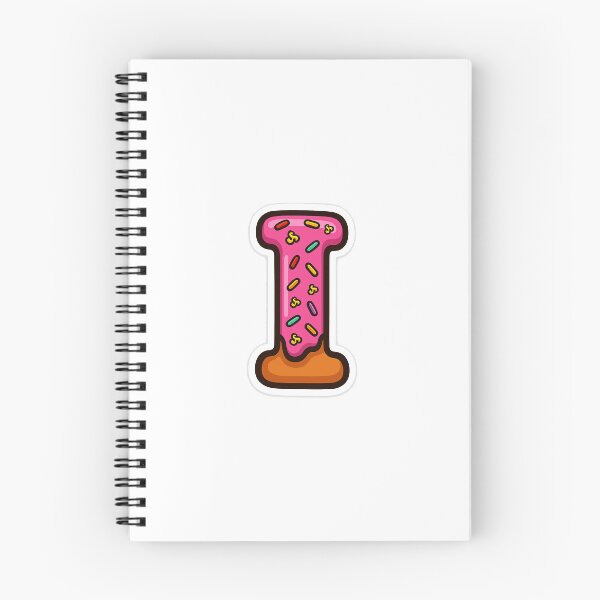 Item preview, Donut Letter I designed and sold by joshuayule.