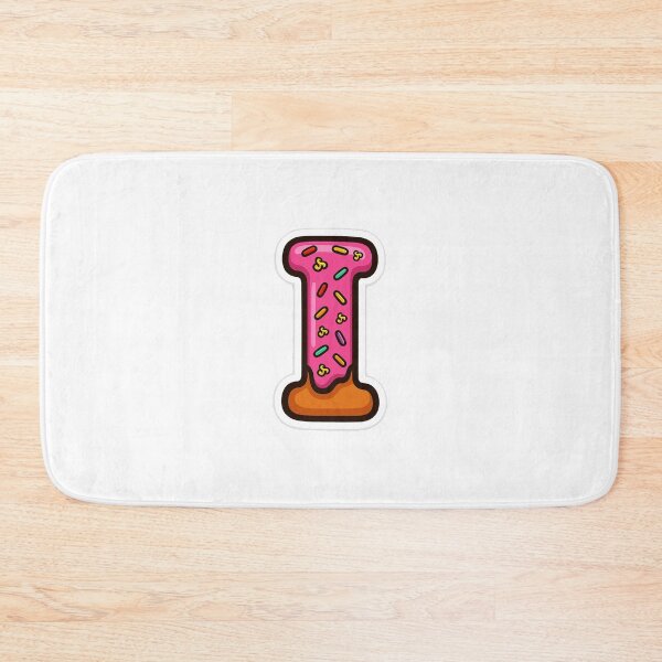 Item preview, Donut Letter I designed and sold by joshuayule.
