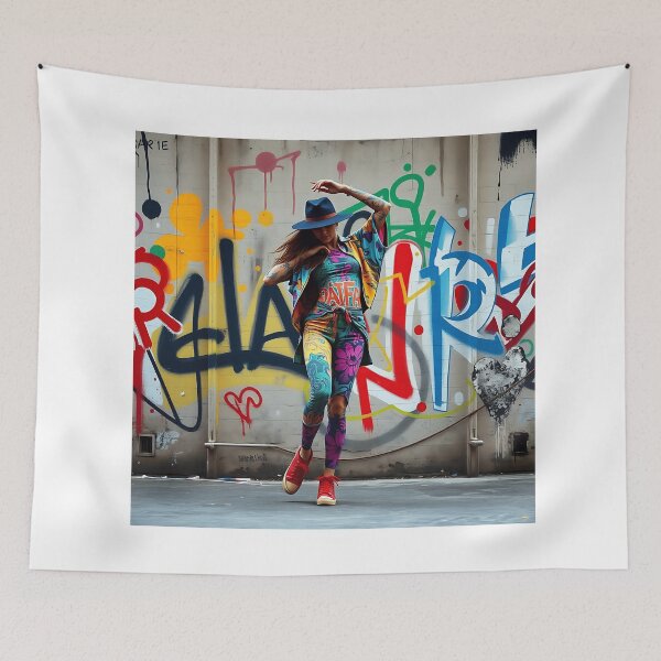 Item preview, Graffiti Dancer Art designed and sold by sharon1210.