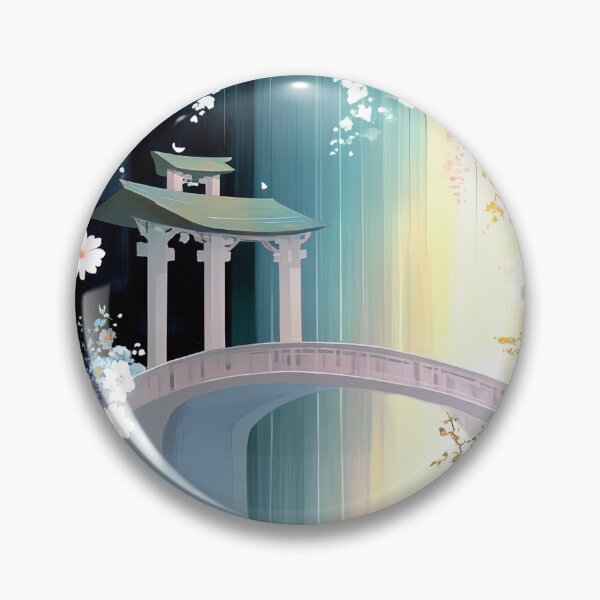 Item preview, “Blossom Canopy Over Still Waters” designed and sold by bloorose.