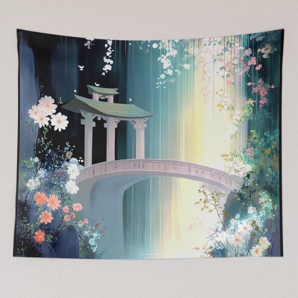Item preview, “Blossom Canopy Over Still Waters” designed and sold by bloorose.