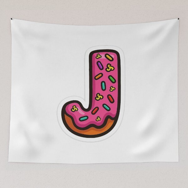 Item preview, Donut Letter J designed and sold by joshuayule.
