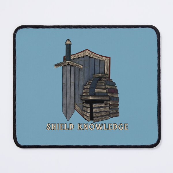 Item preview, Shield Knowledge designed and sold by Kate Miller Illustrator.