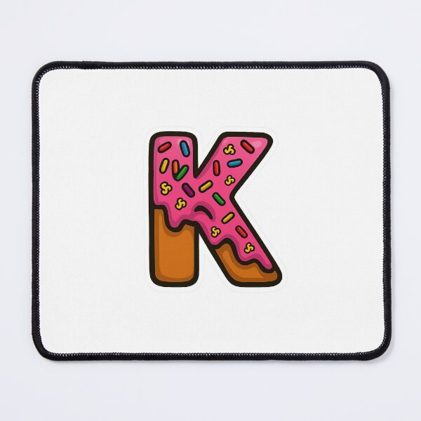 Item preview, Donut Letter K designed and sold by joshuayule.