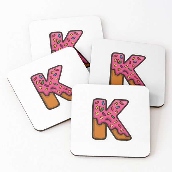 Item preview, Donut Letter K designed and sold by joshuayule.