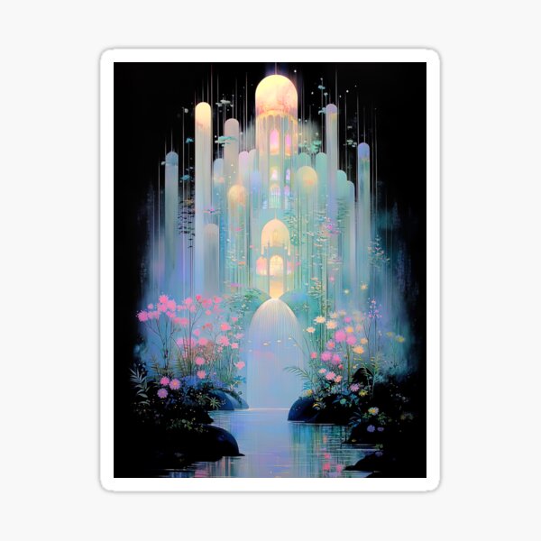 Item preview, “Citadel of the Cascading Light” designed and sold by bloorose.