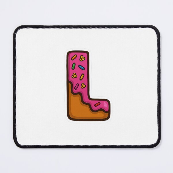 Item preview, Donut Letter L designed and sold by joshuayule.