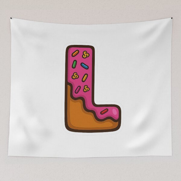 Item preview, Donut Letter L designed and sold by joshuayule.
