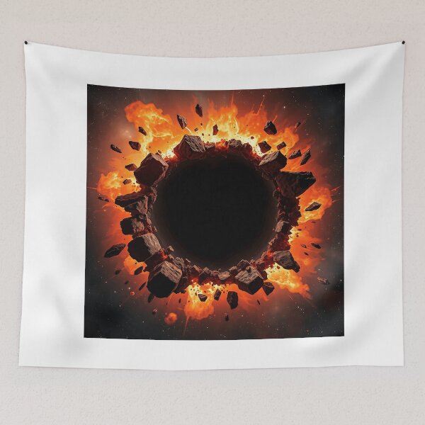 Item preview, Explosive Black Hole Artwork designed and sold by sharon1210.
